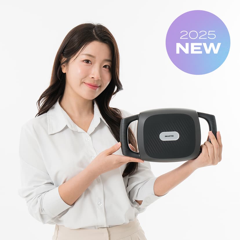 [스마텍] 목 어깨 무선 4구 마사지기